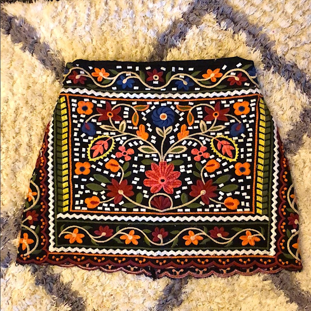 SHOWPO textile colored skirt
